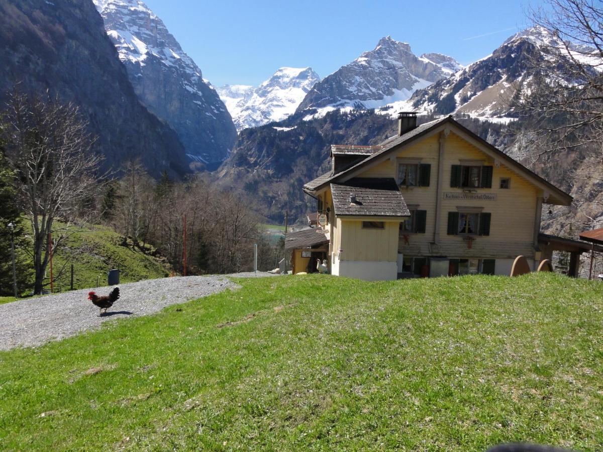 Berggasthaus Obbort Hotel Linthal Buitenkant foto