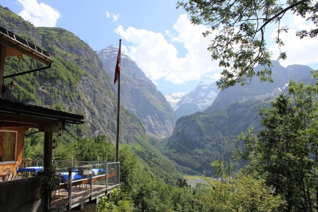 Berggasthaus Obbort Hotel Linthal Buitenkant foto