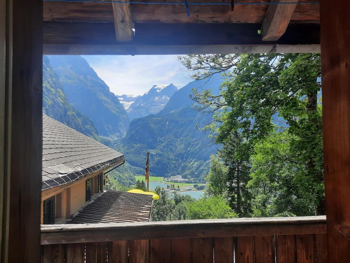 Berggasthaus Obbort Hotel Linthal Buitenkant foto